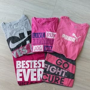 Pink sport T-shirt Bundle